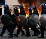 В Лондоне раздались первые взрывы В Лондоне раздались первые взрывы