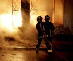 Пожар на складе в Екатеринбурге потушен