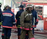 В Москве потушили пожар на складе