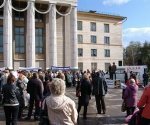 В Омске прошел митинг против повышения тарифов