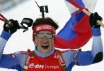 Максим Чудов завоевал золото в гонке преследования по биатлону