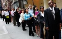 Безработица в США упала на 0,5%
