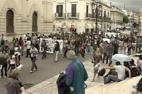 Итальянцы протестуют против пенсионной реформы