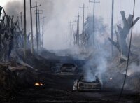 Губительные лесные пожары в Мексике