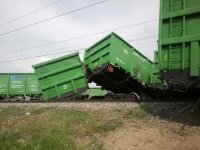 Авария на железной дороге в Крыму