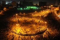 Очередная акция протеста в Каире 