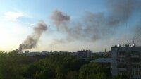 На складе в северной части Москвы потушен крупный пожар
