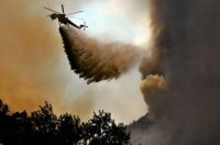 Неутихающие пожары в Южной Европе