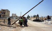 Продолжительные бои в сирийском Алеппо