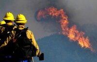 Крупные лесные пожары захватили запад США