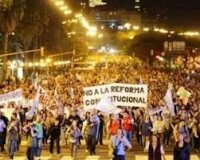 Общенациональная забастовка парализовала столицу Аргентины