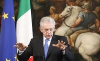 Италия: большинство правоцентристов видят Монти следующим премьером