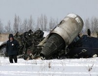 Над Казахстаном потерпел крушение самолёт