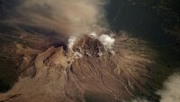 Вулкан Шивелуч на Камчатке выбросил пепел