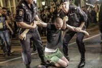 Полицейские отчитались о задержаниях сторонников Навального