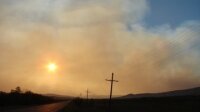 Пожарные, лесники и добровольцы защитили столицу Бурятии от лесного пожара